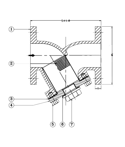 Cast Iron Y Strainer Flange Ends 3