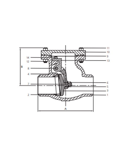 Elite Check Valve Asme 150 300 600 2