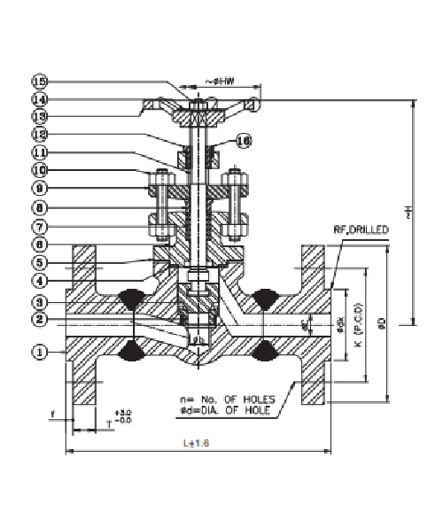 Forged Steel Globe Valve 2