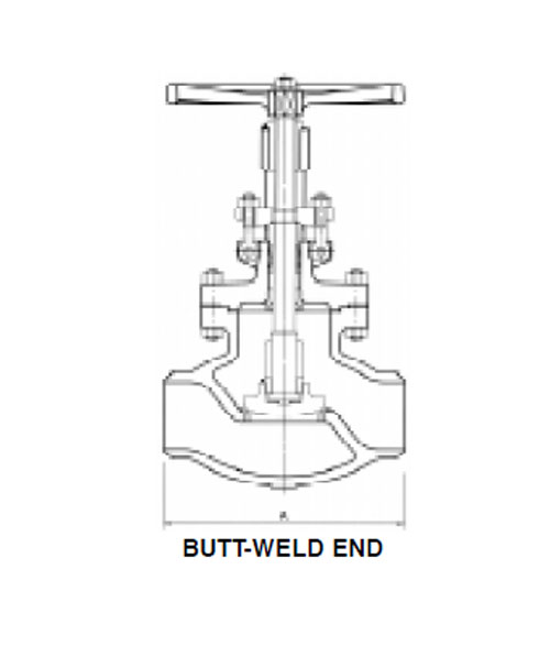 Globe Valves ASME 300 Butt Weld End