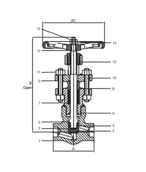 Lnt Forged Steel Valve 2