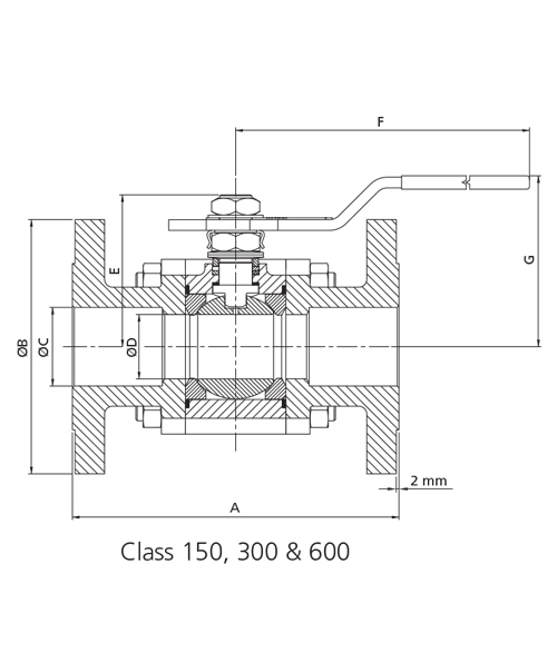 Elite Three Piece 150 300 Diagram 1